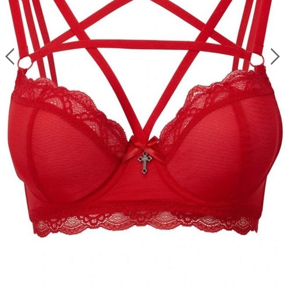 Kill star she bites lace bra/panties - Picture 2 of 3